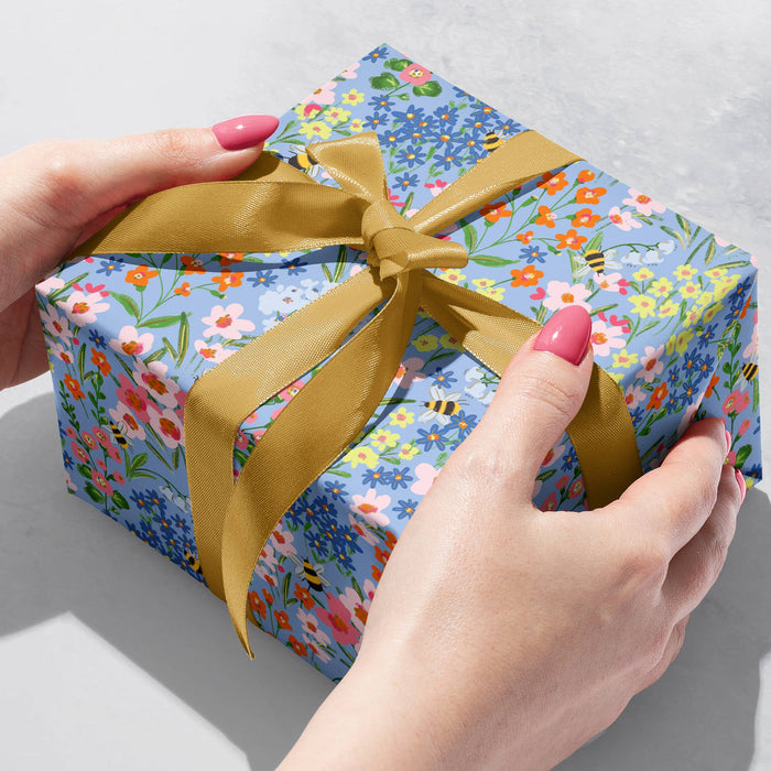 Garden Bees - Gift Wrap Rolls