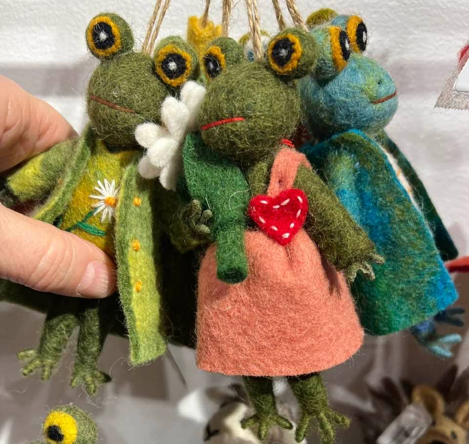 Ornament - Dapper Frog