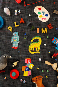 Yellow Dino  Playtime Collection - Die Cut Card