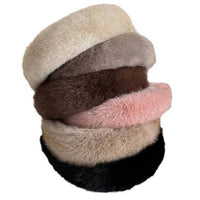 Wide Rim Plush Headband