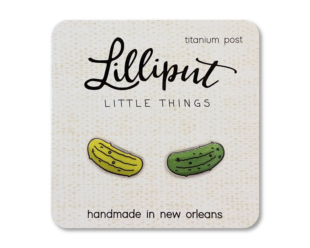 Pickle Earrings / Lilliput