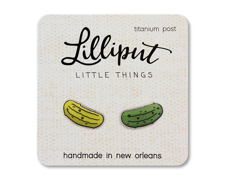 Pickle Earrings / Lilliput