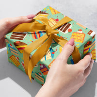 Birthday Cake - Gift Wrap - Rolls