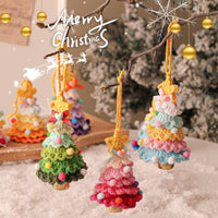 Plush Christmas Ornament Knitted Tree Hanging