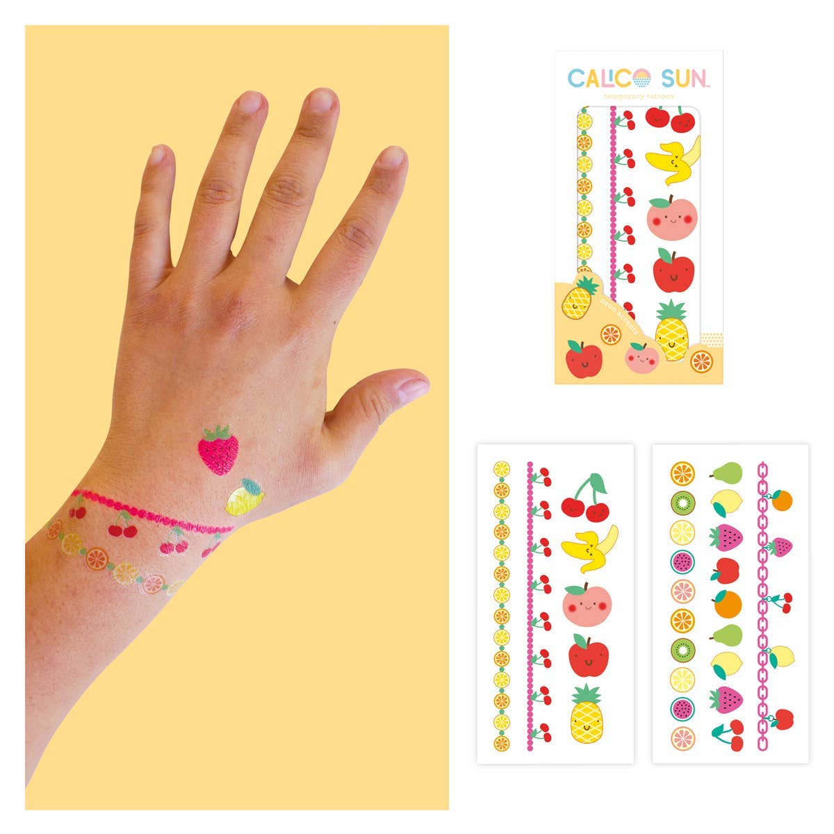 Clementine Temporary Tattoos