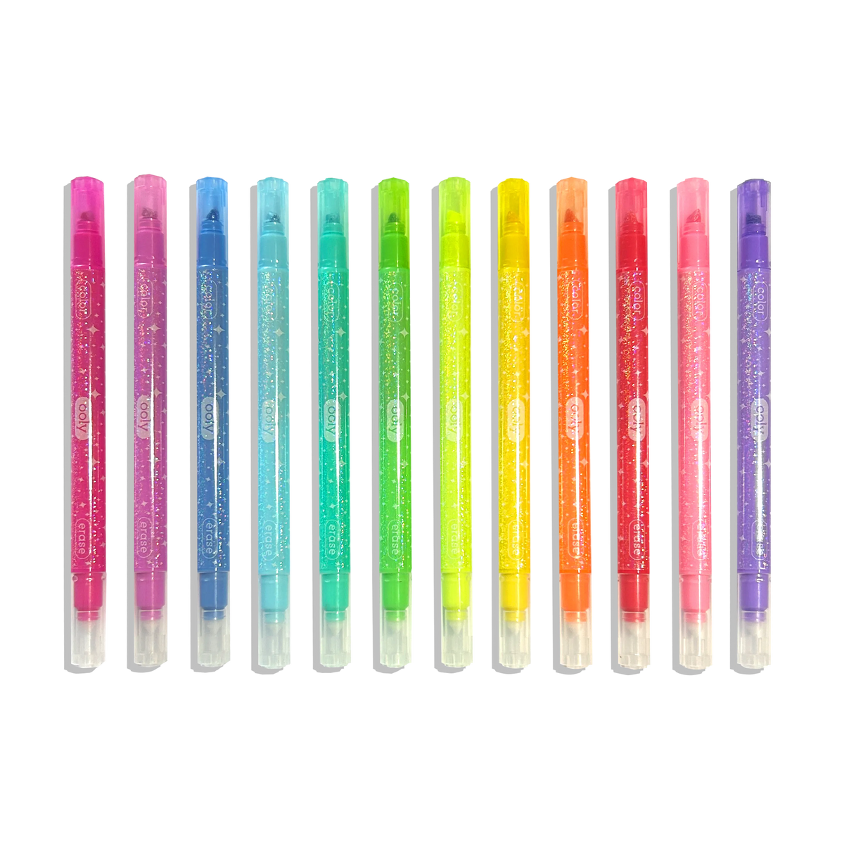 Make no Mistake! Glittery Erasable Markers (Set of 12)