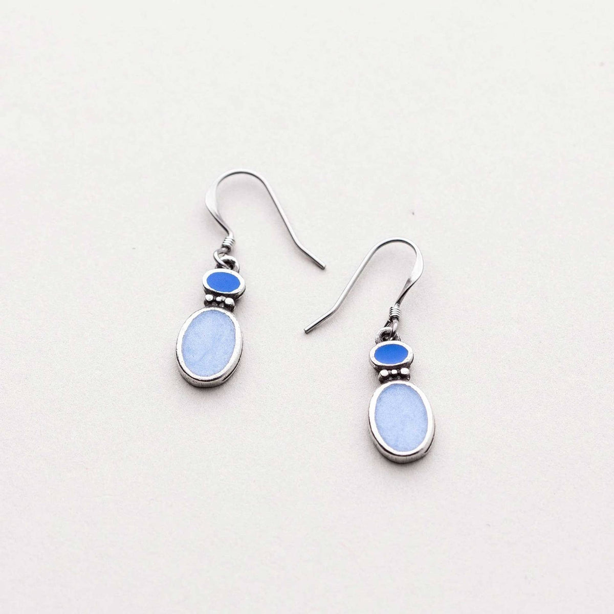Fusion / Winter Wire Earrings | Pewter | Dangle Earrings