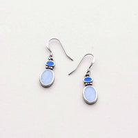 Fusion / Winter Wire Earrings | Pewter | Dangle Earrings