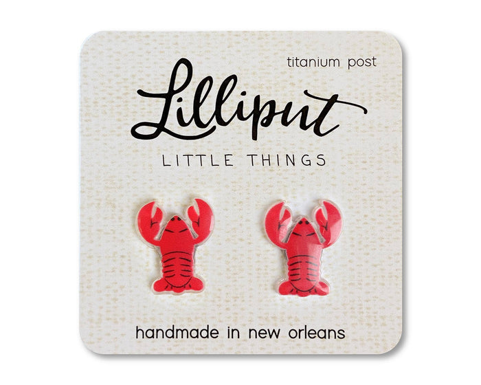 Crawfish Earrings - Fun Gift - Silly Animal Earrings