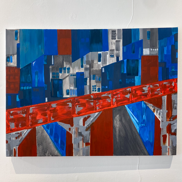 Chicago: 2026 - Original Acrylic Painting by Catlin Whitington
