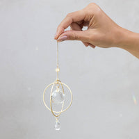 Mini Suncatcher - Lotus/Strength / Scout