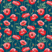 Pretty Poppies - Gift Wrap Rolls