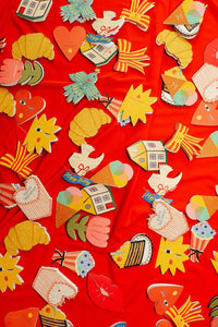Messenger Bird Mini Cards - box of 6
