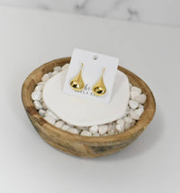 Miller Teardrop 18k Gold Plated Earrings / Bella Rey