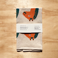 Horse Cotton Tea Towel