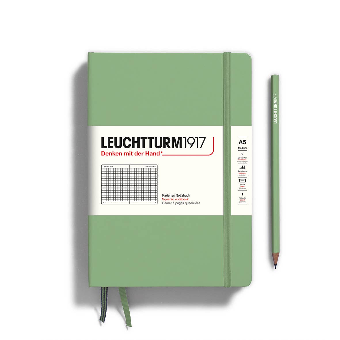 Notebooks - Medium (A5): Ink / Hardcover / Ruled