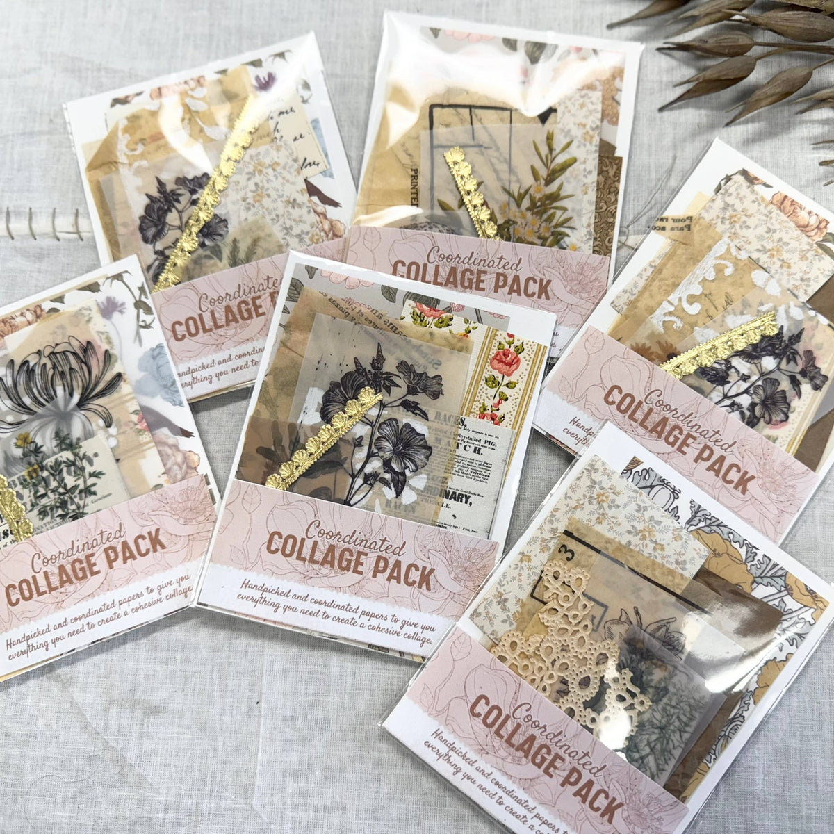 Collage Kit, Paper Crafts, Art Related Gift