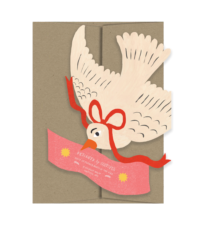 Love You Bird - Die Cut Card