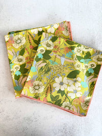 Hummingbird Cloth Napkins, set of four