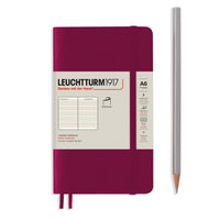 Leuchtturm 1917 A6 Softcover Pocket Sketchbooks - Dotted, Ruled - Various Colors
