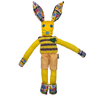 Handcrafted Small Yellow Bunnykat - Honey Bunny