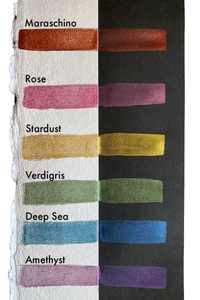 Grumbacher Japanese Watercolor Sets - 6PC Glimmer Set