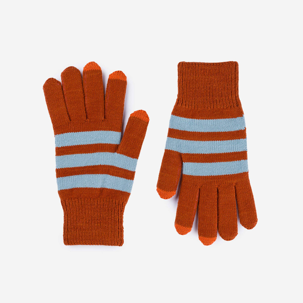 Stripe Touchscreen Gloves