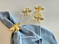 Napkin Rings, set of four- Honey Bee