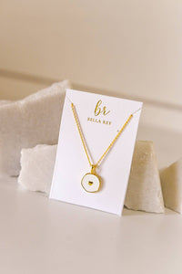 The Remy Dainty Heart Charm Necklace 18k Gold Plated / Bella Rey
