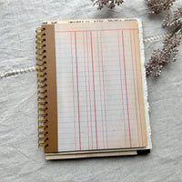 Vintage Mixed Media Journal - 9x12 inches