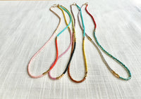 Cassis Beaded Necklace