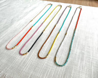 Cassis Beaded Necklace
