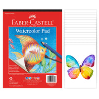 Watercolor Paint Paper Pad 9" x 12" Heavy-Duty 15 Pages