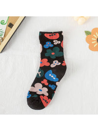 Rufia - Bloom Pop Art Crew Socks