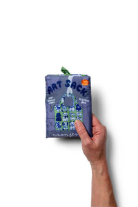 Snuggle Society Art Sack® by Naon Jeong | Reusable Pet Tote
