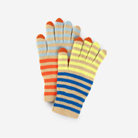 Color Stripe Touchscreen Gloves