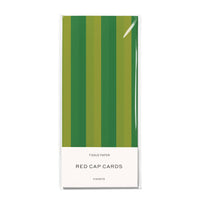 Green Stripes tissue paper