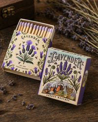 Lavender Matches – Botanical Collection