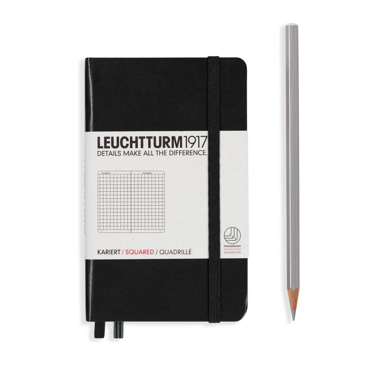 Leuchtturm 1917 A6 Softcover Pocket Sketchbooks - Dotted, Ruled - Various Colors