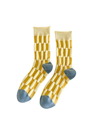 Rufia -  Seamless Mid-Crew Capsule Socks for Women - Fresh & Cute