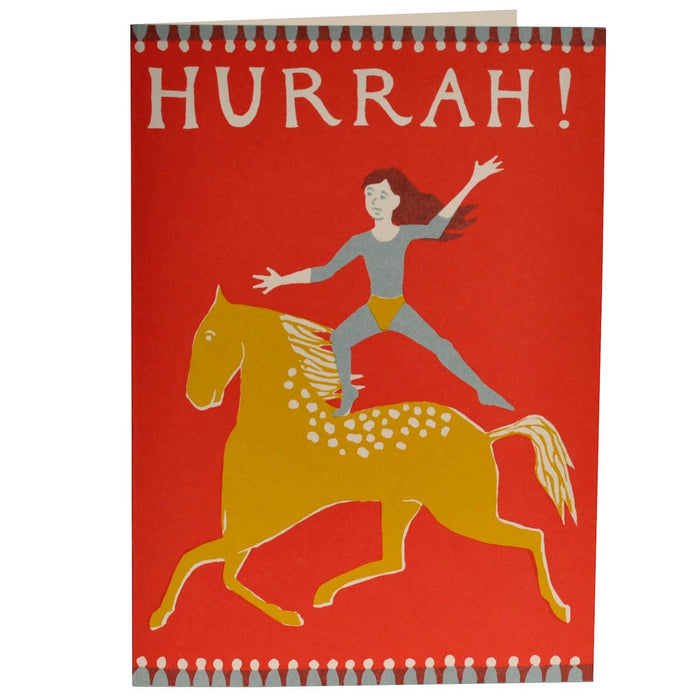 Very Large Card Bareback Rider