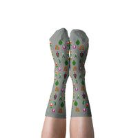 Veggies Crew Socks | Foodie Garden Gift | Small