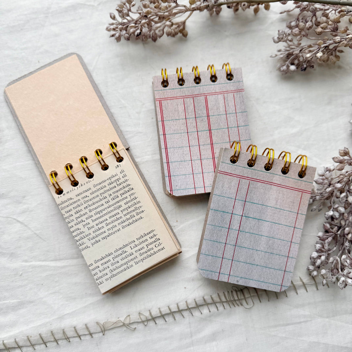 Mini Mixed Media Journal (2.5 x 3.5 inches)