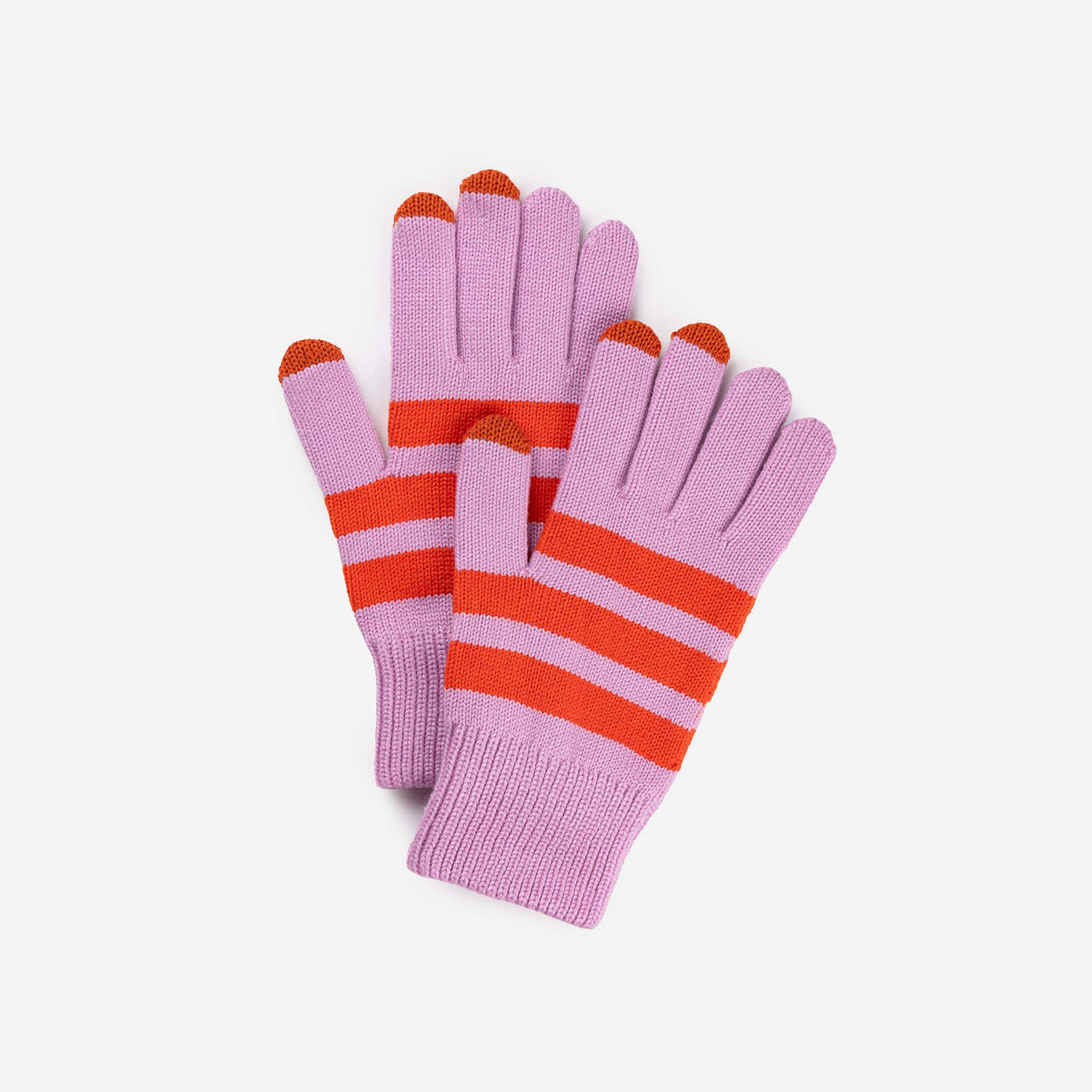 Stripe Touchscreen Gloves