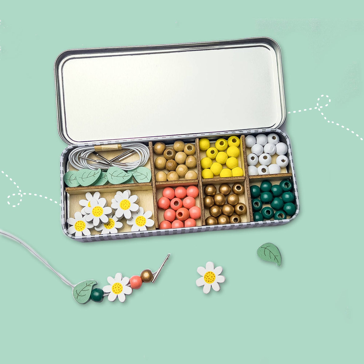 Daisy Bracelet Bead Kit
