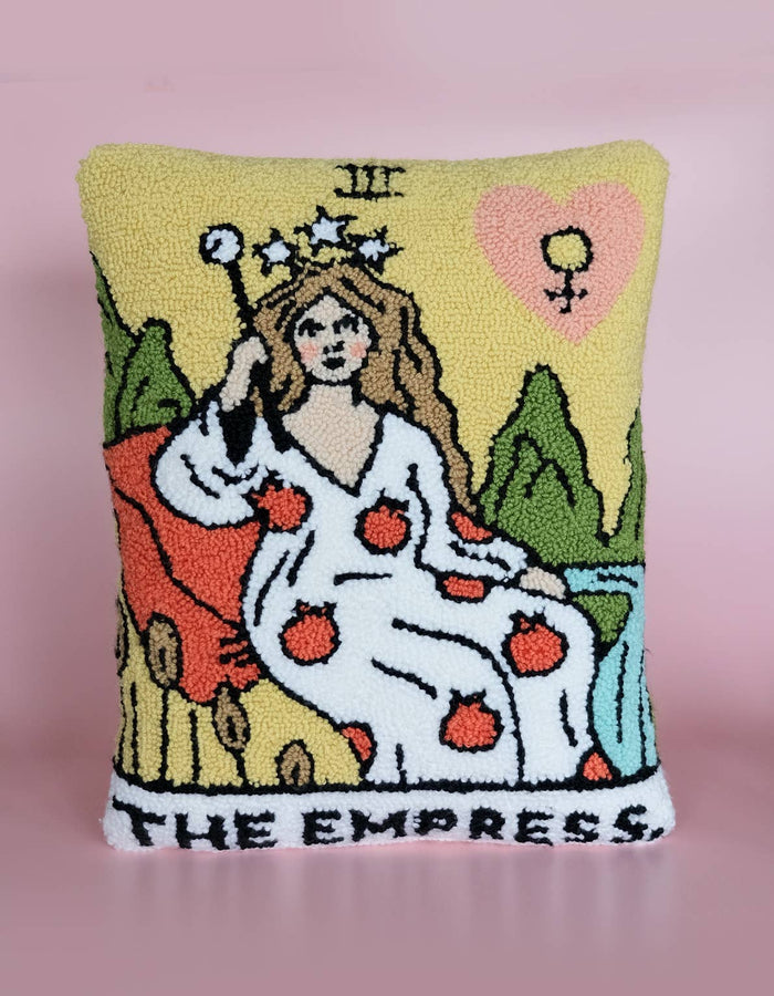 Throw Pillow | Empress Tarot Card