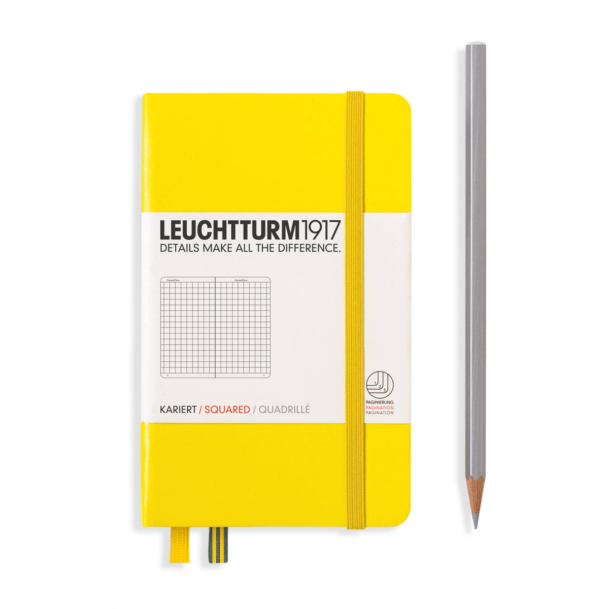 Leuchtturm 1917 A6 Softcover Pocket Sketchbooks - Dotted, Ruled - Various Colors