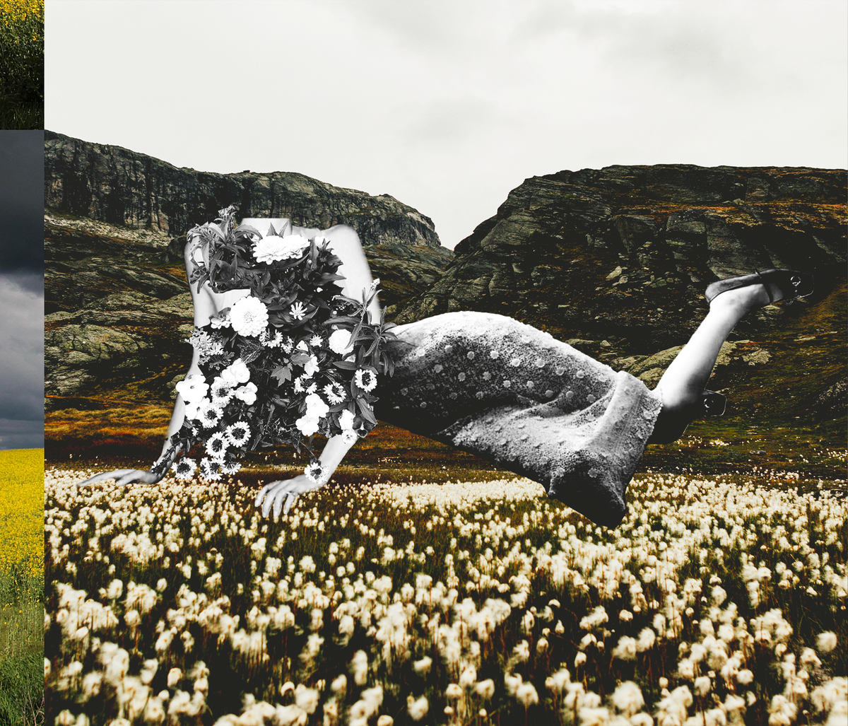 Flower Ladies Series: Frolic — Art Print by Janiah Skye