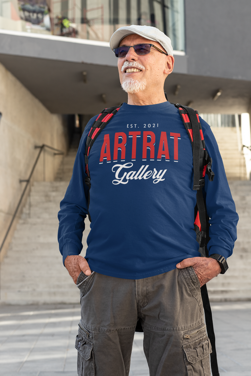 ArtRat Long Sleeve T-shirt - Navy
