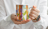 Beautiful Nature Inspired Mug with artwork by Nancy Tobin — Great Gift Teacher Friend — 11oz